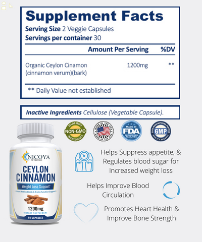 Ceylon Cinnamon-Healthy Heart Blood Circulation