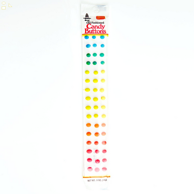 Necco Candy Buttons - .5 Oz (1 Pack)