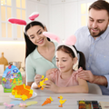 Amos Easter Candy 4D Gummy Blocks with Egg Shaped Box, Easter Basket Candy Treat, 1.98Oz. Box