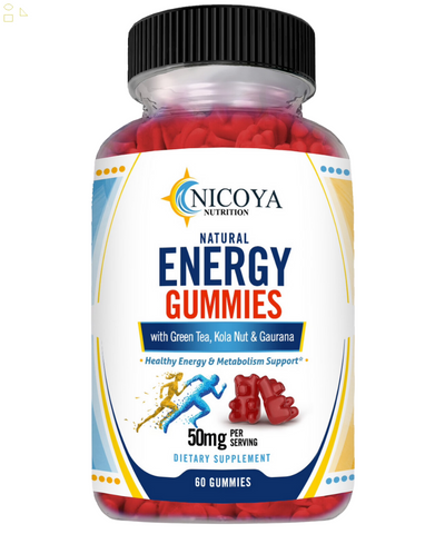 Vitamin B12 Energy Gummies - 5,000 MCG of Natural Energy & Metabolism Support!