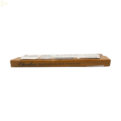 Chocolove XOXO Hazelnuts in Milk Chocolate Bar - 3.2 Oz Bar