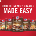 Mccormick No Artificial Flavors Au Jus Gravy Seasoning Mix, 1 Oz Envelope