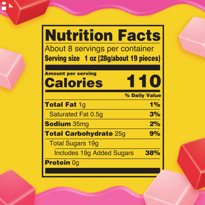 STARBURST Favereds Fruit Chewy Candy Grab N Go, 8 Oz Bag
