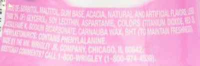 Orbit Bubblemint Sugarfree Gum, 55 Piece Bottle