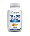 Turmeric Curcumin & Ginger- Joint Pain, Energy, Mood Booster, Brain Function