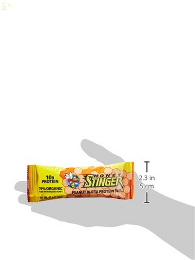 Honey Stinger Protein Bar, Peanut Butter, 1.5 Ounce