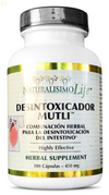 Detox Capsules Desintoxicador 100 Caps Body Cleansing Detox Colon