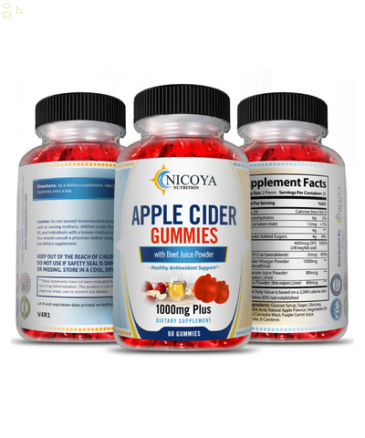 Apple Cider Vinegar 60Ct -, Fat Burner, Detox & Immune Booster