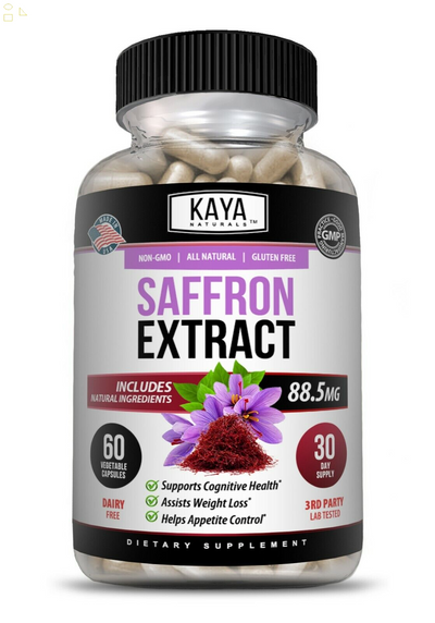 (2 Pack) Saffron for Seasonal Depression, Libido Support and Appetite Control