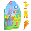 Amos Easter Candy 4D Gummy Blocks with Egg Shaped Box, Easter Basket Candy Treat, 1.98Oz. Box