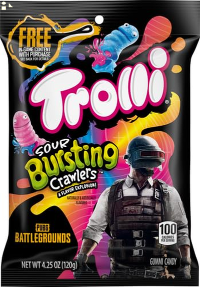 Trolli Sour Bursting Crawlers, 4.25 Ounce