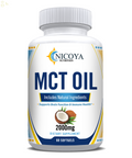 MCT Oil 2000Mg - for Skin Care, Immune Support, Energy & Brain