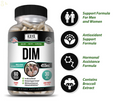 DIM Ultra Supplement 60Ct, with Bioperine, Premium Hormonal Support Formula