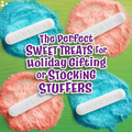 Fun Dip Christmas Candy LIK-M-AID, Powder Candy Dip Razzle Apple Magic and Cherry Yum Diddly, 8 Pouches