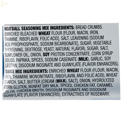 Mccormick Swedish Meatballs Seasoning & Sauce Mixes, 2.11 Oz Envelope Packing May Vary 