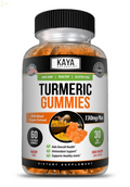 (2 Pack) Turmeric Curcumin Ginger Gummies 60 Count, Pain Relief & Joint Support