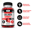 (2 Pack) Collagen Gummies for Hair Skin and Nail, Premium Collagen Supplement