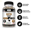 Men'S Biotin 60Ct Promotes Beard & Hair Growth Healthy Skin Metabolic Booster