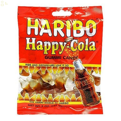 Haribo Happy-Cola Gummies Bag, 5 Oz