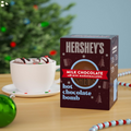 HERSHEY'S Milk Chocolate Mini Marshmallows Hot Chocolate Bomb, Christmas Candy Gift Box, 1.25 Oz