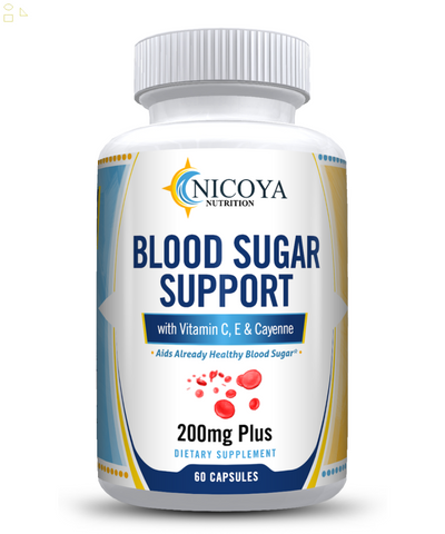 Blood Sugar Support Alpha Lipoic Acid- Regulate Blood Sugar Levels, Vit C & E