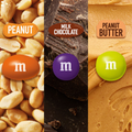 M&M'S Mad Scientist Mix Peanut, Peanut Butter & Milk Chocolate Assorted Halloween Candy, 8 Oz Bag