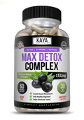 (2 Pack) Max Detox 60Ct Colon Cleanse Detox Toxins Energy Boost