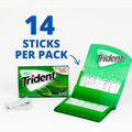 Trident Spearmint Sugar Free Gum, 3 Packs of 14 Pieces (42 Total Pieces)