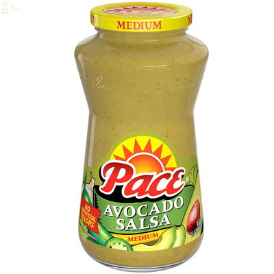 Pace Medium Avocado Salsa, 15.6 Oz Jar