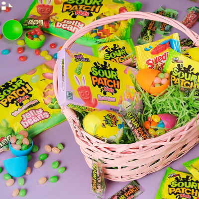 SOUR PATCH KIDS Soft & Chewy Easter Candy, 0.88 Oz Easter Egg