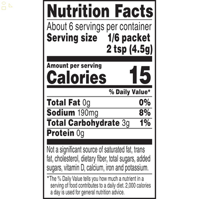 Ortega Seasoning Mix, 40% Less Sodium Taco, 1 Ounce