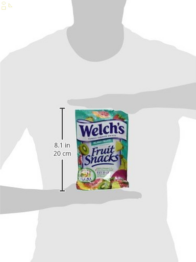 WELCH'S Fruit Snacks, Island Fruits, 5 Ounce