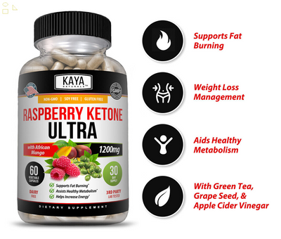 Raspberry Ketone Supplement, Appetite Control, Boost Metabolism