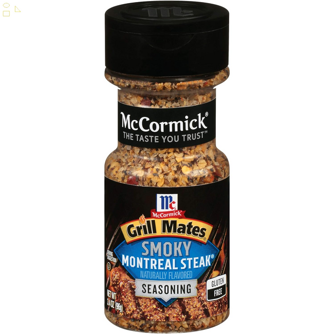 Mccormick Grill Mates Smoky Montreal Steak Seasoning, 3.4 Oz