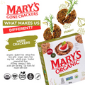 Mary'S Gone Crackers Herb Crackers, Organic Brown Rice, Flax & Sesame Seeds, Gluten Free, 6.5 Ounce
