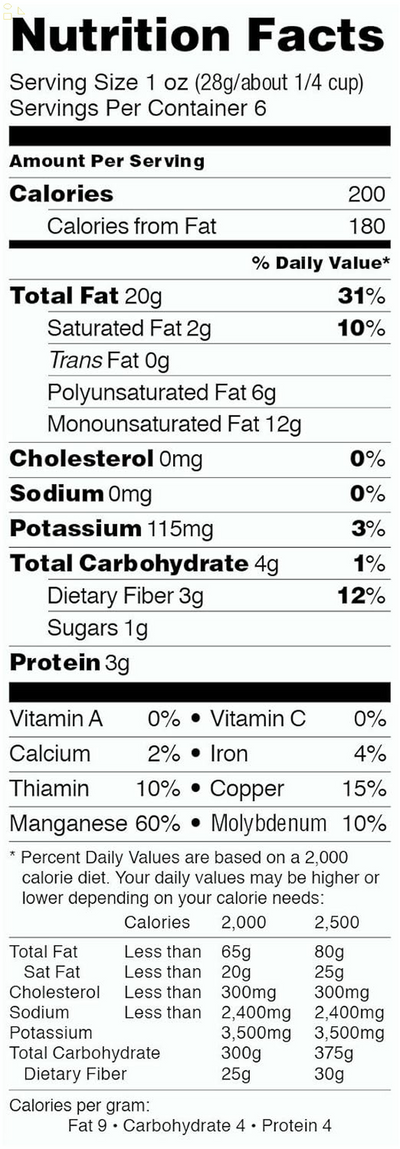Nature'S Eats Pecan Pieces, 6 Ounce