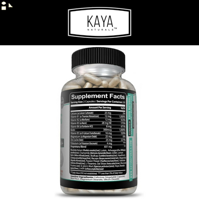 Natural Anxiety & Stress Relief, Combat Stress, Stress Support, anti Stress
