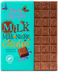 Monty Bojangles Milk Chocolate Millionaire Caramel Chocolate Bar (5.29 Oz) - Exquisite Italian Milk Chocolate & Caramel Bar with Biscuit & a Hint of Sea Salt - from Rainforest Alliance Chocolate