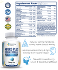 Neuro Brain & Focus 700Mg, Healthy Memory, Clarity, Brain Fog, Fatigue and Mood!