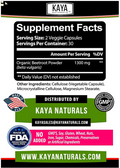 Organic Beet Root Powder 1300Mg Capsules Nitric Oxide Booster Superfood Beetroot