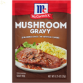 Mccormick Mushroom No Artificial Flavors Mushroom Gravy Mix, 0.75 Oz Envelope Packing May Vary