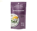 Savory Spice Seven Onion Dip Spice & Easy Meal Starter Spice Mix | Onion Dip Mix Packet, Just Add Sour Cream (Net: 0.95 Oz)