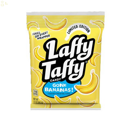 Laffy Taffy Mini Bars, Banana, 3.5Oz