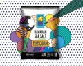 Pop Art Snacks Gourmet Popcorn - Hawaiian Sea Salt, 4 Oz