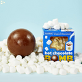 Frankford the Original Hot Chocolate Ball with Mini Marshmallows Inside, Melting Belgian Milk Chocolate, Holiday Gift and Stocking Stuffer, 1.6 Ounce
