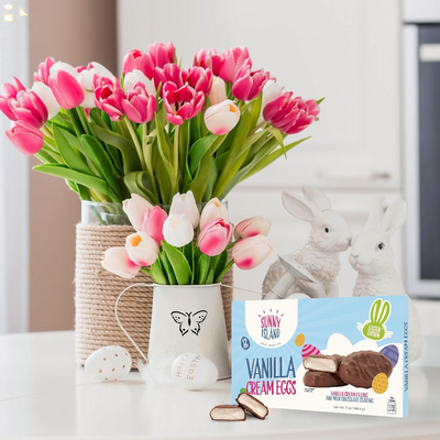 Easter Candy Box - Milk Chocolate Vanilla Cream Eggs, 7 Ounces (12 Pieces)