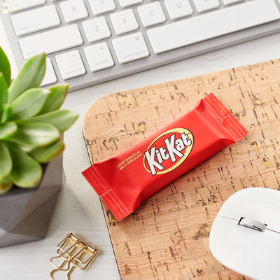 KIT KAT Milk Chocolate Wafer Snack Size, Candy Bars, 0.49 Oz (8 Count)