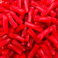 Red Licorice Strawberry Twists Valentine Candy, Old-Fashioned Delight with Rich Licorice Flavor, 11-Ounce Pack