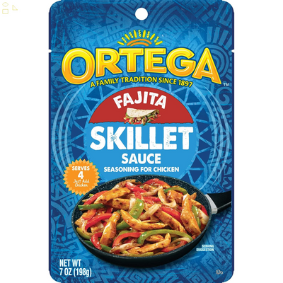 Ortega Fajita Skillet Sauce, 7 Ounce