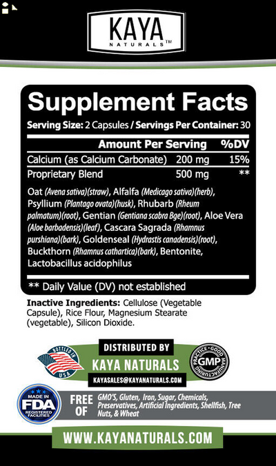 (2 Pack) Colon Sweep, Digestive Health, Colon Cleanse, Extra Strength Detox 60Ct